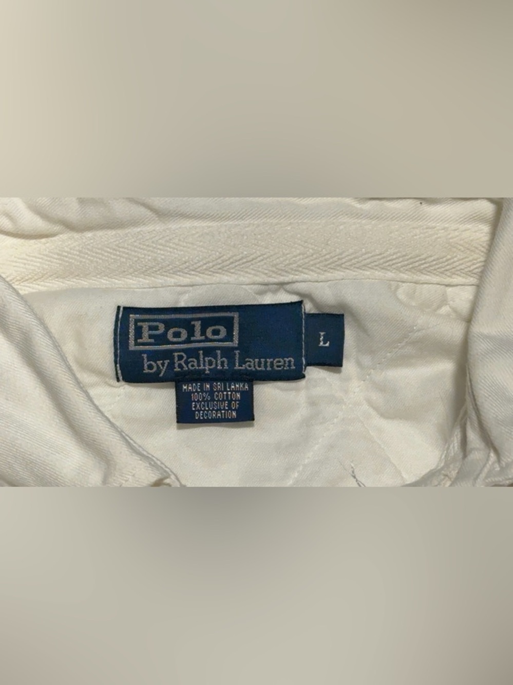 Polo Ralph Lauren Big Pony Rugby Polo Men Size L #3 Classic Pristine Condition - Picture 3 of 4